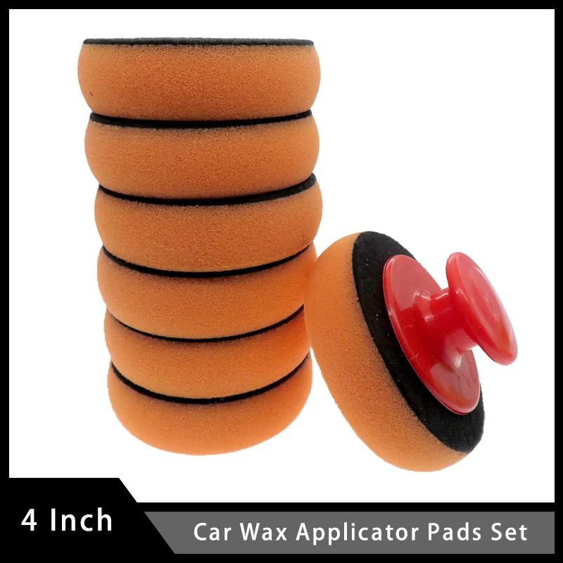 Wax Applicator Pad - 4 Inch Car Wax Applicator Pads