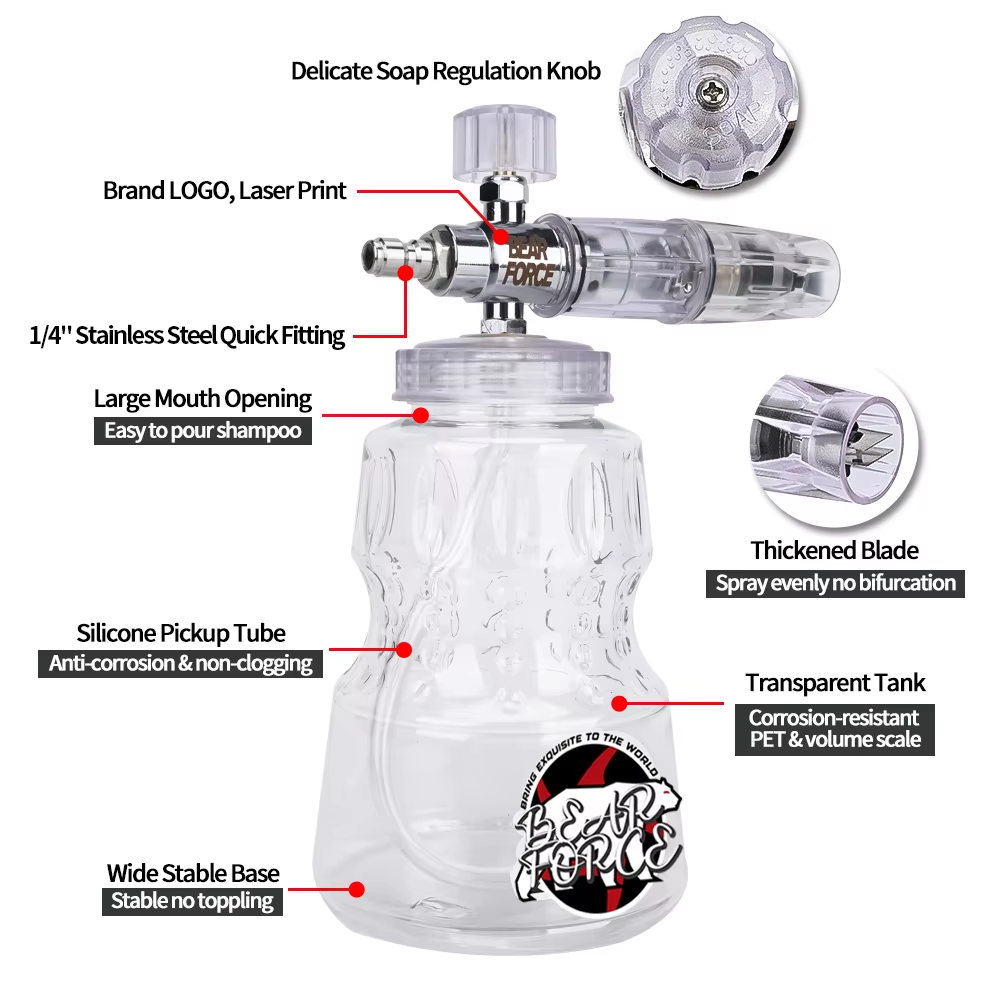 Pressure Washer Aluminum Foam  - огляд і ціна Pressure Washer Foam Gun