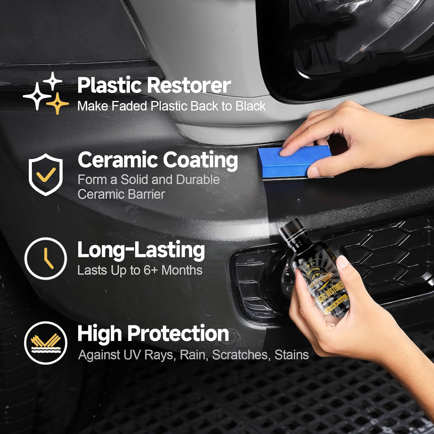 Plastic Restorer Cars Trim Res - огляд і ціна Trim Restorer Plastic
