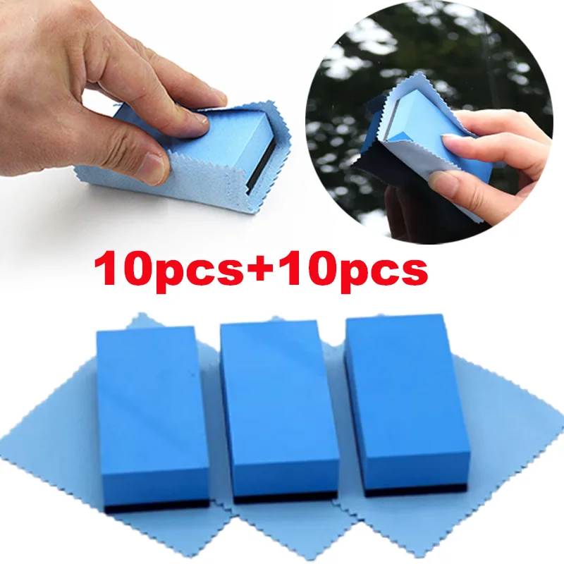 10 Set Car Ceramic Coating Spo - огляд і ціна Wax Applicator Pad