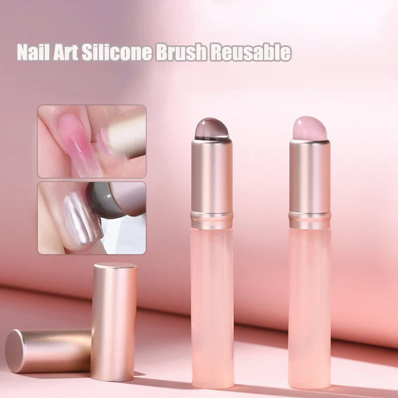 1Pcs Nail Art Silicone Applica - огляд і ціна Wax Applicator Pad