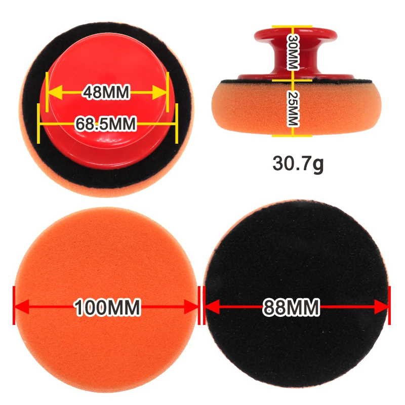 4 Inch Car Wax Applicator Pads - огляд і ціна Wax Applicator Pad