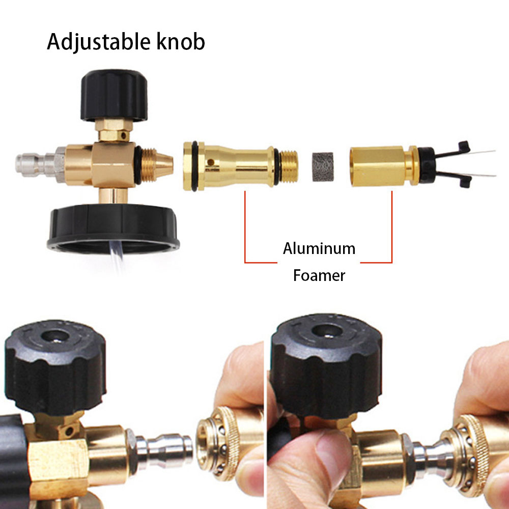 Upgraded Car Washer Snow Foam  - огляд і ціна Pressure Washer Foam Gun